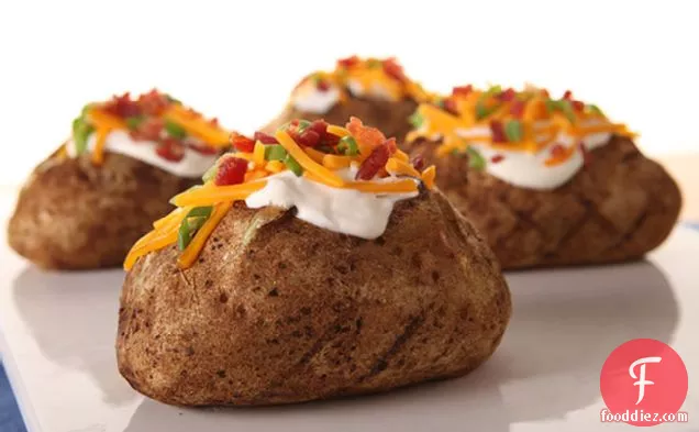Grilled 'Baked' Potatoes