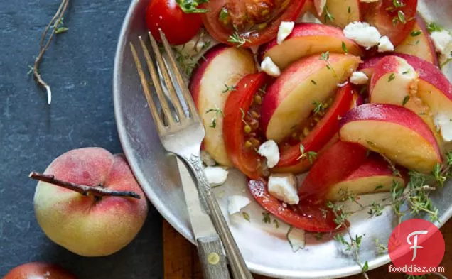 Peach And Heirloom Tomato Salad Recipe