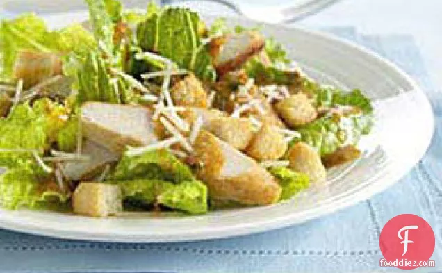 Grilled Chicken Caesar Salad with Spicy Chipotle Dressing
