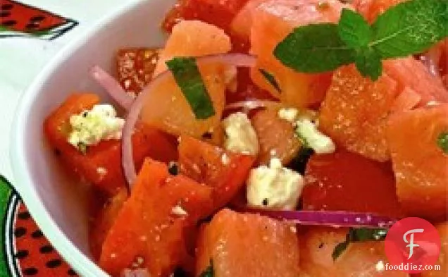 Tomato Watermelon Salad