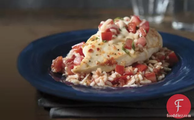 Herbed Tomatoes, Chicken & Rice