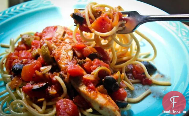 Spicy Tomato-olive Sauce
