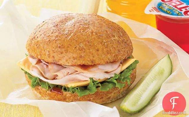 Simply Terrific Turkey- BBQ Sandwich