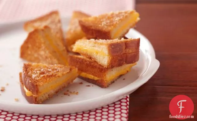 Ultimate Crispy Grilled Cheese Sandwiches