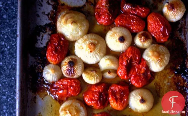 Roasted Tomatoes And Cipollini