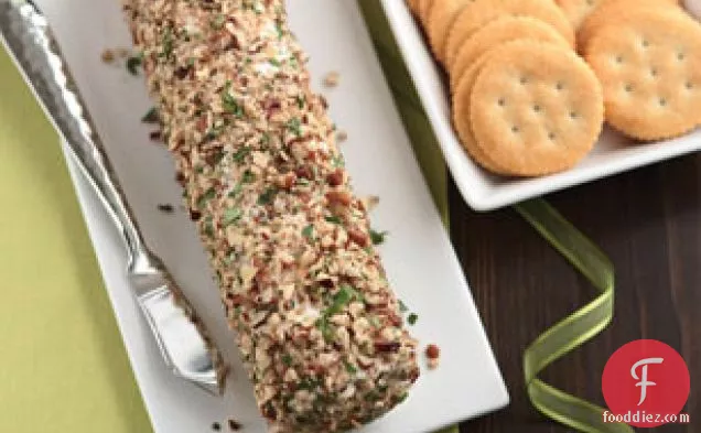 Herb-and-Nut Cream Cheese Log
