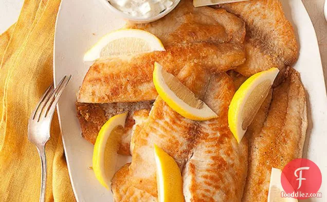 Crispy Fish with Our Favorite Sauce