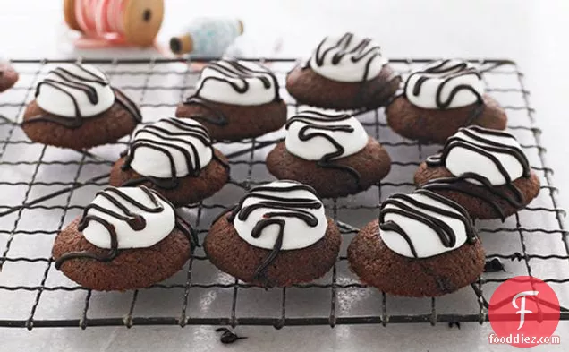 Chocolate-Marshmallow Cookies