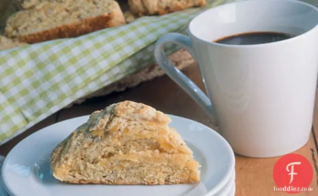 Cornmeal Scones with Sage and Cheddar