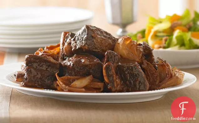 Slow-Cooker Beef Ribs for Passover