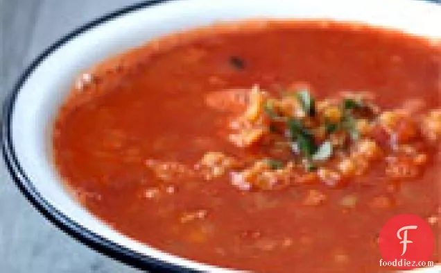Dinner Tonight: Red Lentil And Tomato Soup