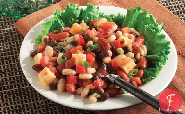 Mexicali Cheddar Bean Salad