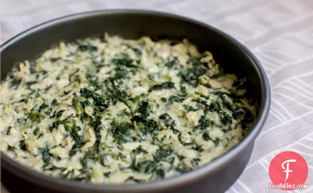 Easy Spinach Artichoke Dip with Cheese