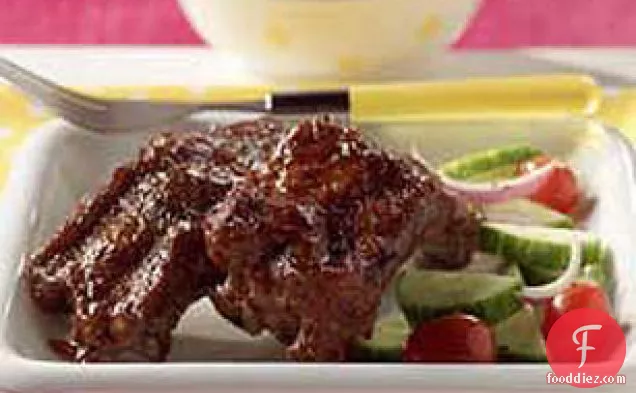 Sweet Homestyle Sticky Ribs