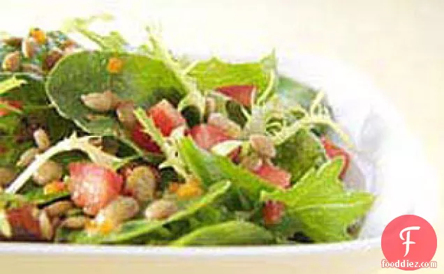 Lentil Salad with Sunflower Kernels