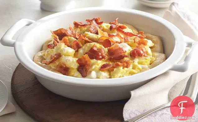 Bacon 'n Eggs Pie
