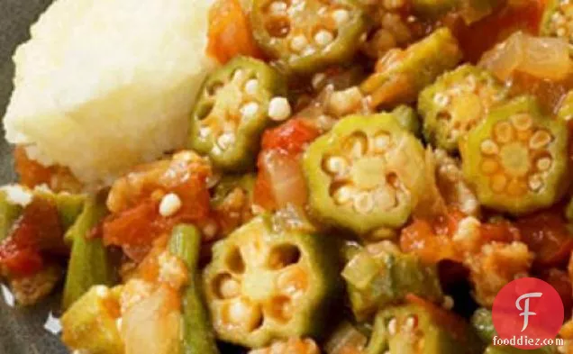 Stewed Okra And Tomatoes Recipe