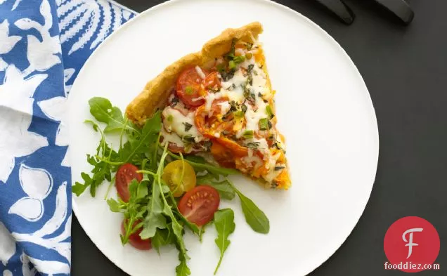 Heirloom Tomato And Mozzarella Tart Recipe