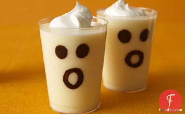 Ghostly Pudding Milk Shake