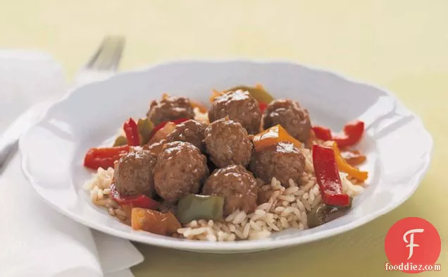 Simple Sweet and Sour Meatballs