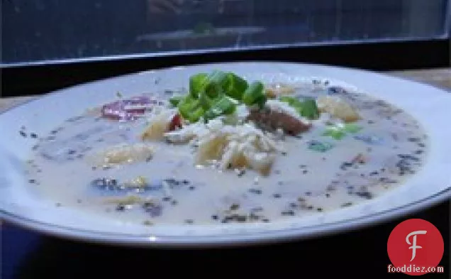 Tuscan Savory Sweet Potato Soup