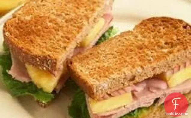 Hawaiian Ham Sandwiches