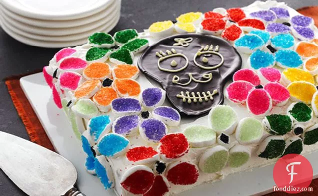 Flowery Cake of the Dead