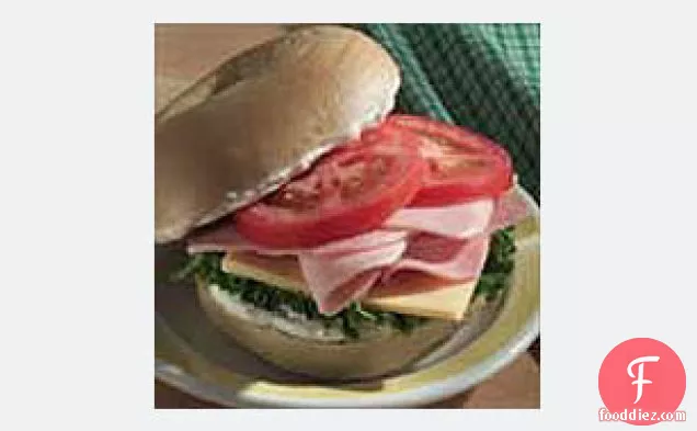 Ham Garden Bagel