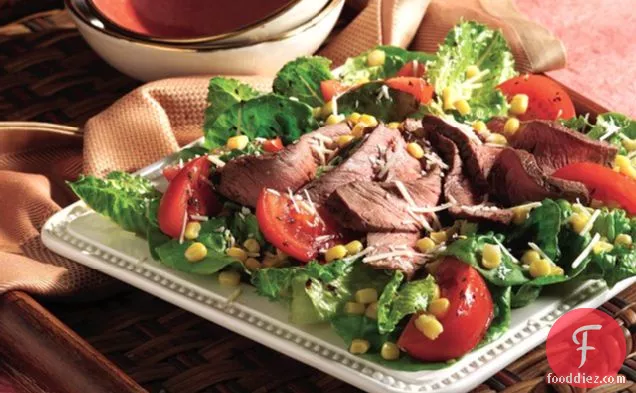 Balsamic Steak and Romano Salad