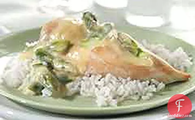 Asparagus-Sauced Chicken