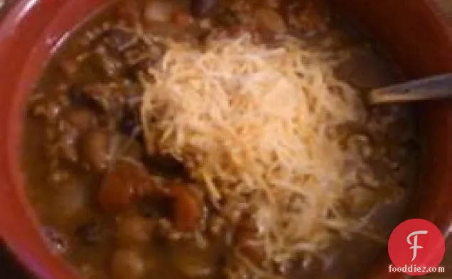 तीन बीन धीमी गति से जला मिर्च