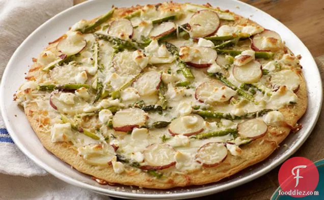 Asparagus, Potato & PHILLY Pizzeria Pizza