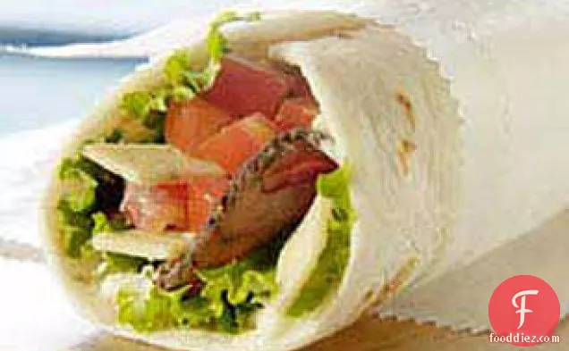 Easy Wrap Roast Beef Sandwich
