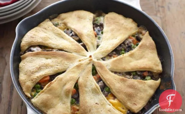 Beef-Vegetable Skillet Bake