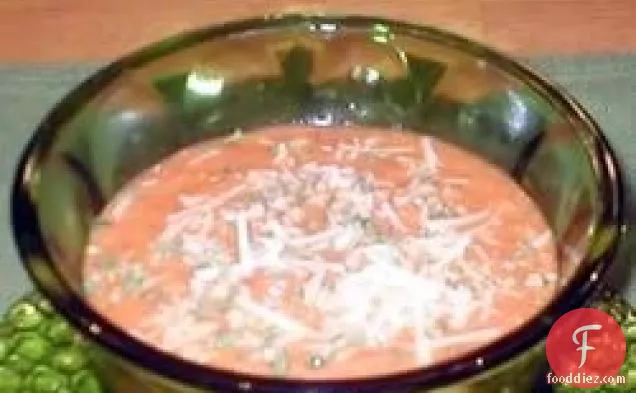 आसान टमाटर केकड़ा सूप