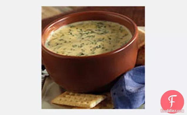Cheesy Spinach Soup