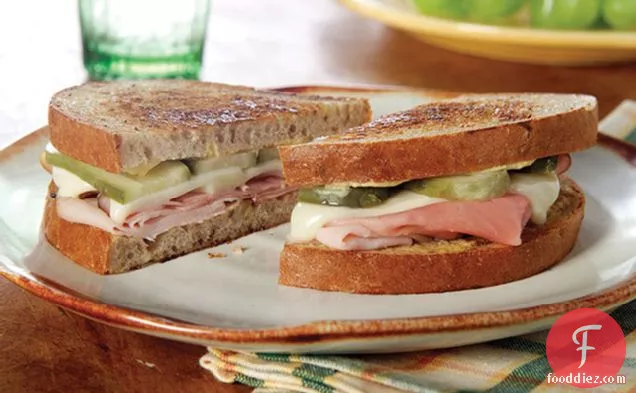 Smoked Ham and Turkey Combo Sandwich