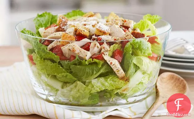 Layered Bruschetta Salad