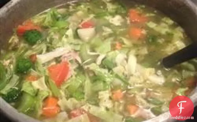 दादाजी के बगीचे चिकन सूप