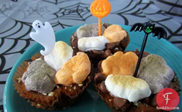 Haunted S'mores Cups