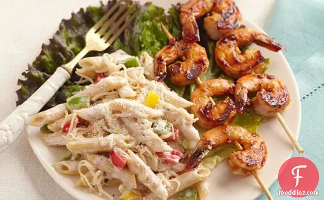 BBQ Shrimp-Pasta Salad