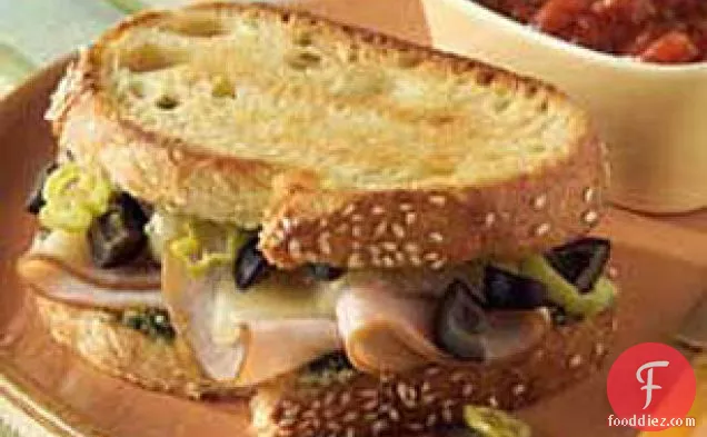 Turkey Italiano Sandwich