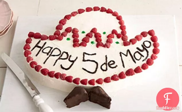 Cinco de Mayo Sombrero Cake