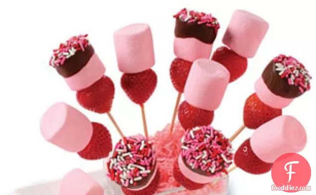 Strawberry Marshmallow Dippers