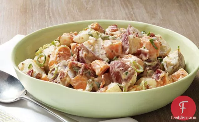 Sweet & White Potato Salad