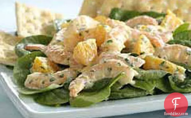 Tropical Shrimp Salad with Lime Dressing