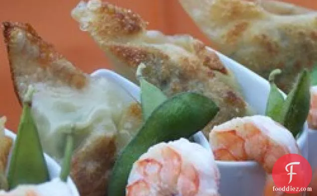 Shrimp and Edamame Dumplings