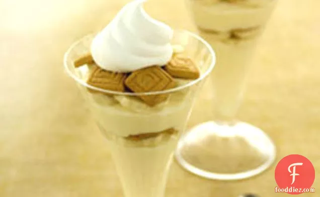 Two-Minute Banana Pie Cups for Two