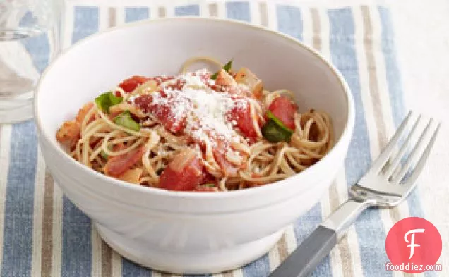 Tomato-Basil Angel Hair Pasta