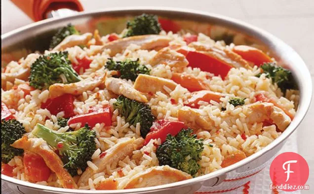 Italian-Style Chicken & Rice with Vegetables